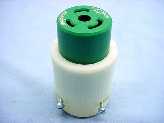 Leviton Twist Turn Locking Plug Connector Nema L11-30R 30A 3� 250V 71130-C