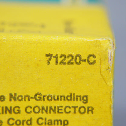 Leviton Turn Locking Connector Plug Nema L12-20R 20A 3� 480V 71220-C Boxed