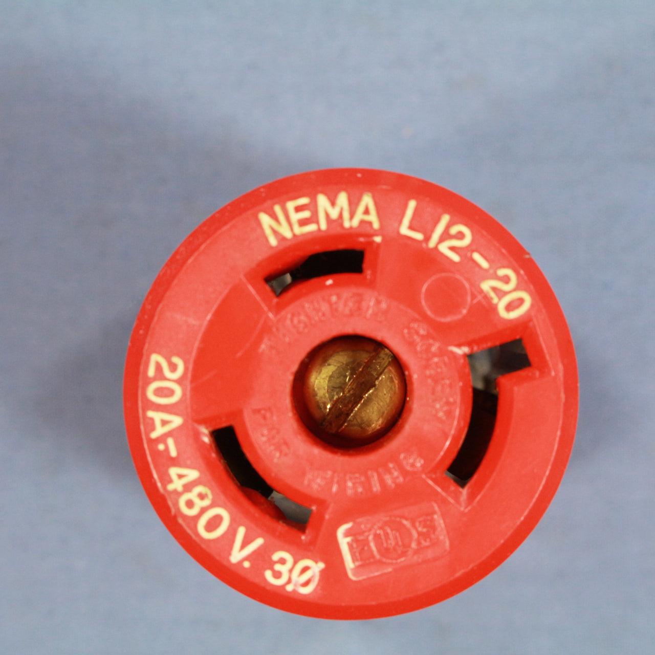 Leviton L12-20 Turn Locking Connector Plug Nema L12-20R 20A 3� 480V Bulk 71220-C