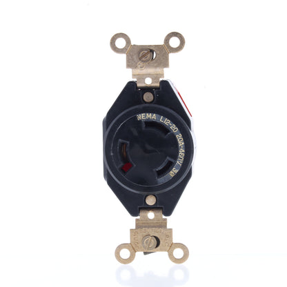 10 Leviton Twist Locking Receptacle Outlets Nema L12-20R 20A 480V 3� 71220-FR