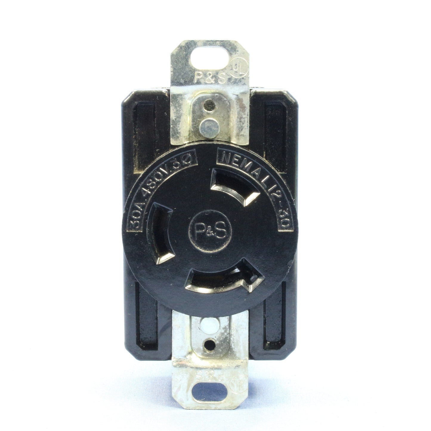 Leviton Locking Receptacle Turn Lock Outlet Nema L12-30R 30A 480V 3� 71230-FR