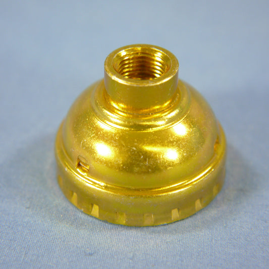 Leviton 7132 Metal Shell Lamp Holder Light Socket Deep Cap 1/8 IPS Bushing Bulk
