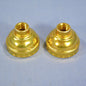 Leviton 7132 Deep Metal Lamp Holder Light Socket 1/8 IPS Cap w/Bushing Bulk 2pcs