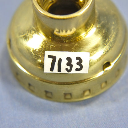 Leviton Deep Metal Lamp Holder Light Socket 1/4 IPS Cap w/ Set Screw Bulk 7133