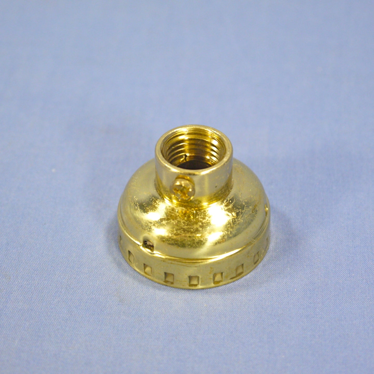 Leviton Deep Metal Lamp Holder Light Socket 1/4 IPS Cap w/ Set Screw Bulk 7133