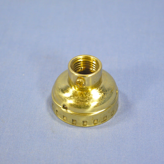 Leviton Deep Metal Lamp Holder Light Socket 1/4 IPS Cap w/ Set Screw Bulk 7133