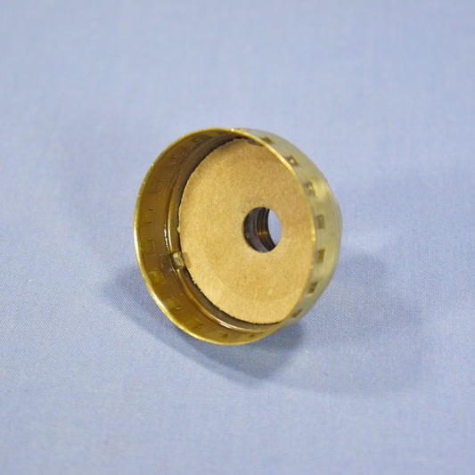 Leviton Deep Metal Lamp Holder Light Socket 1/4 IPS Cap w/ Set Screw Bulk 7133