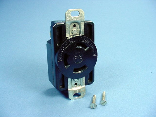 Leviton Locking Receptacle Turn Lock Outlet Nema L13-30R 30A 600V 3� 71330-FR
