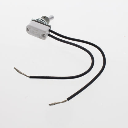 Leviton 720-L1 Metal Bat Toggle Switch 3A SPST ON/OFF Single Pole Single Throw