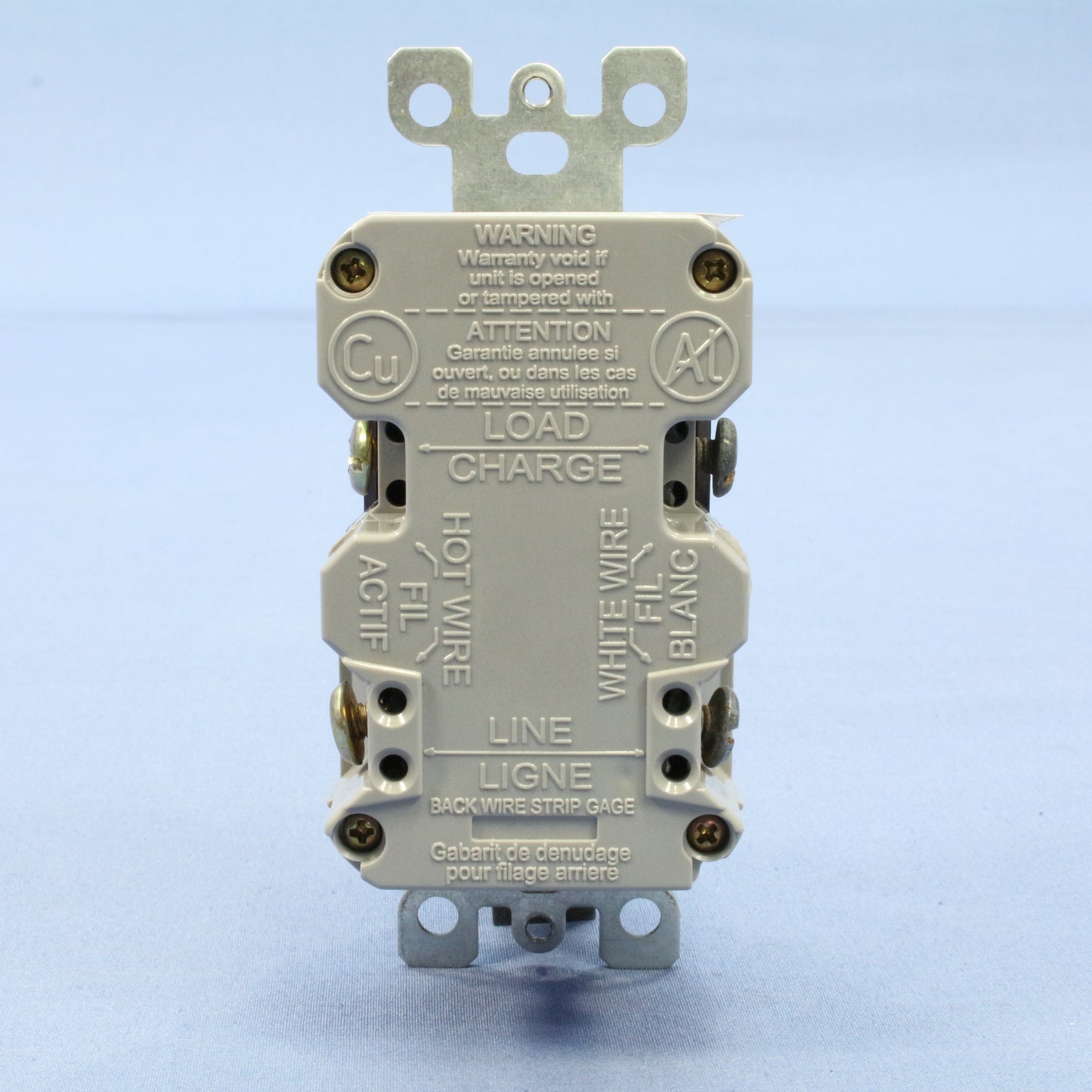 Leviton Alarm Isolated Ground Brown Surge Receptacle Outlet 5-15R 15A 7280-IG
