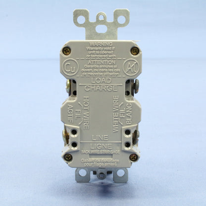 Leviton Alarm Isolated Ground Brown Surge Receptacle Outlet 5-15R 15A 7280-IG
