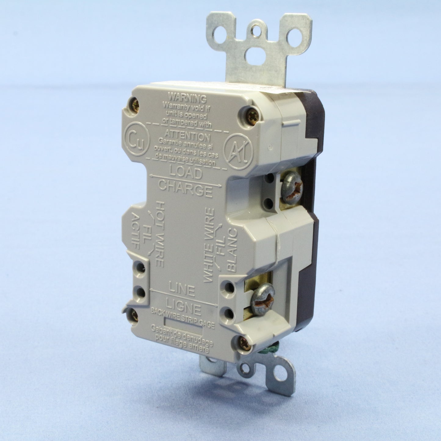 Leviton Alarm Isolated Ground Brown Surge Receptacle Outlet 5-15R 15A 7280-IG