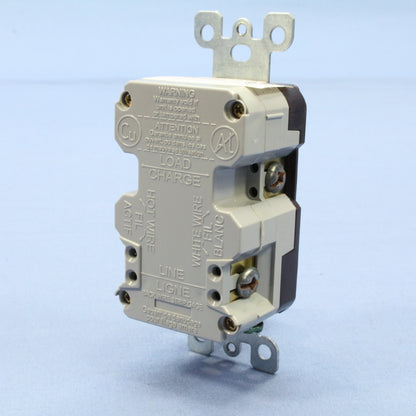 Leviton Alarm Isolated Ground Brown Surge Receptacle Outlet 5-15R 15A 7280-IG