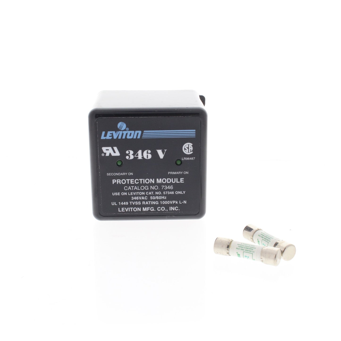 Leviton Black TVSS Module Panel Mount 346V 50/60Hz