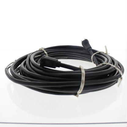 Leviton 7389 Black 50' No-Grounding Polarized Extension Cord for Custom Lighting