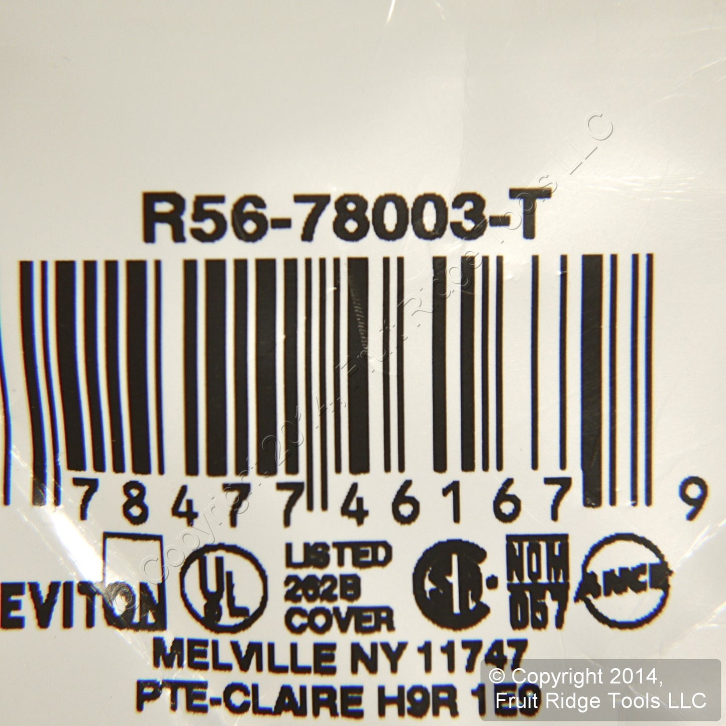 Leviton 78003 Light Almond 1-Gang Duplex Plastic Standard Wallplate Cover 5-pack