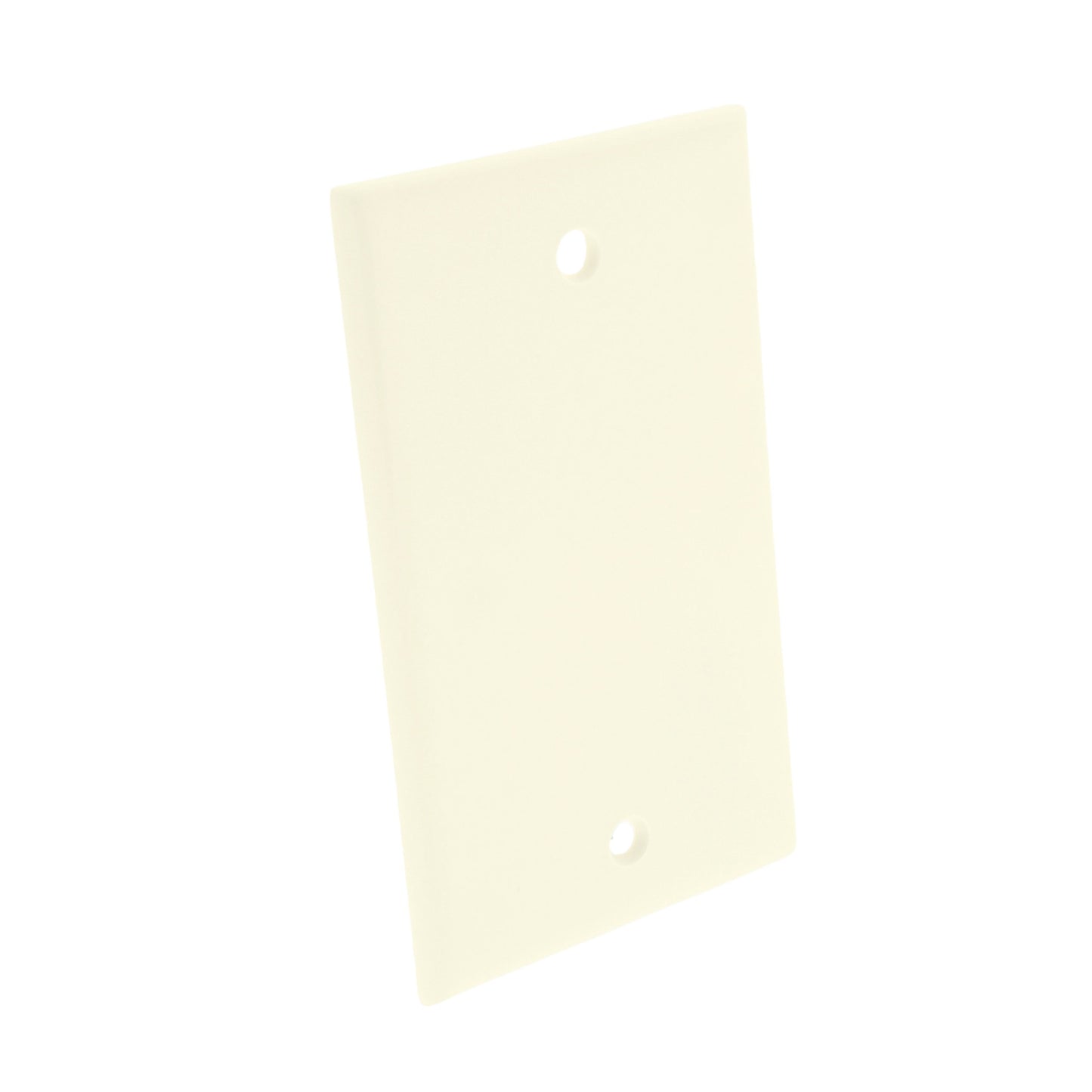 Leviton 78014 Light Almond Thermoset 1-Gang Blank Cover Wallplate Box Mount 5pcs