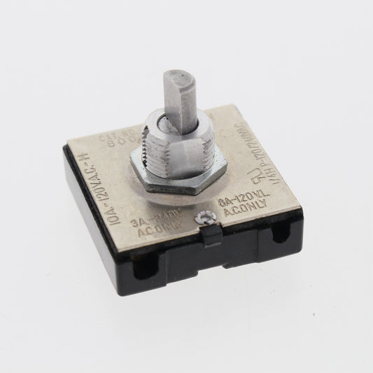 Leviton Rotary On/Off Canopy Switch 10A 120VAC-H/6A 120VAC-L/3A 240VAC 800
