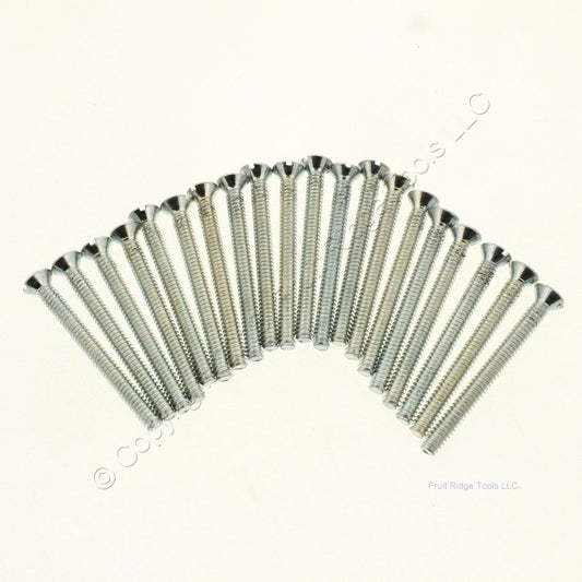 20 Extra Long 1-1/2" 6-32 Thread Flat Head Device Mounting Screws