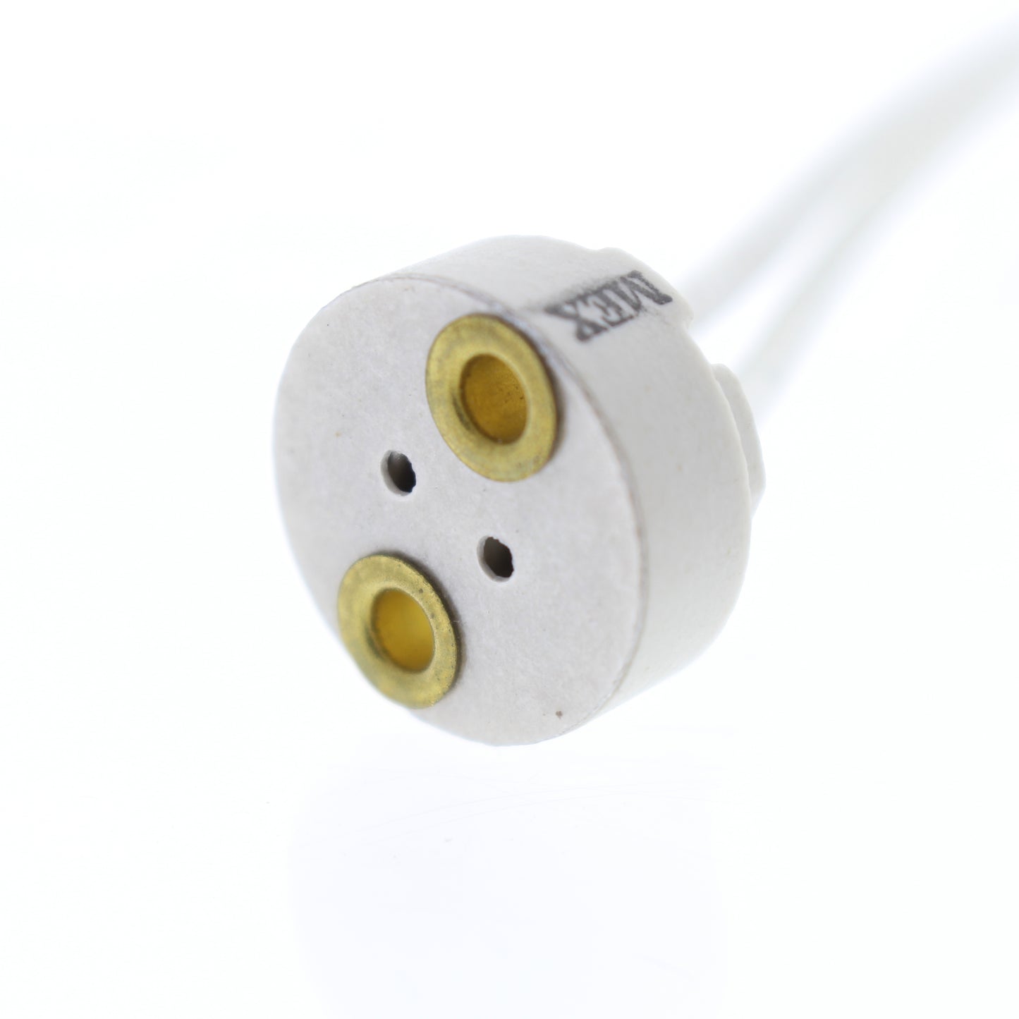 Leviton 80053 Quartz Lampholder Light Socket Miniature Bi-Pin Single End GY6.35