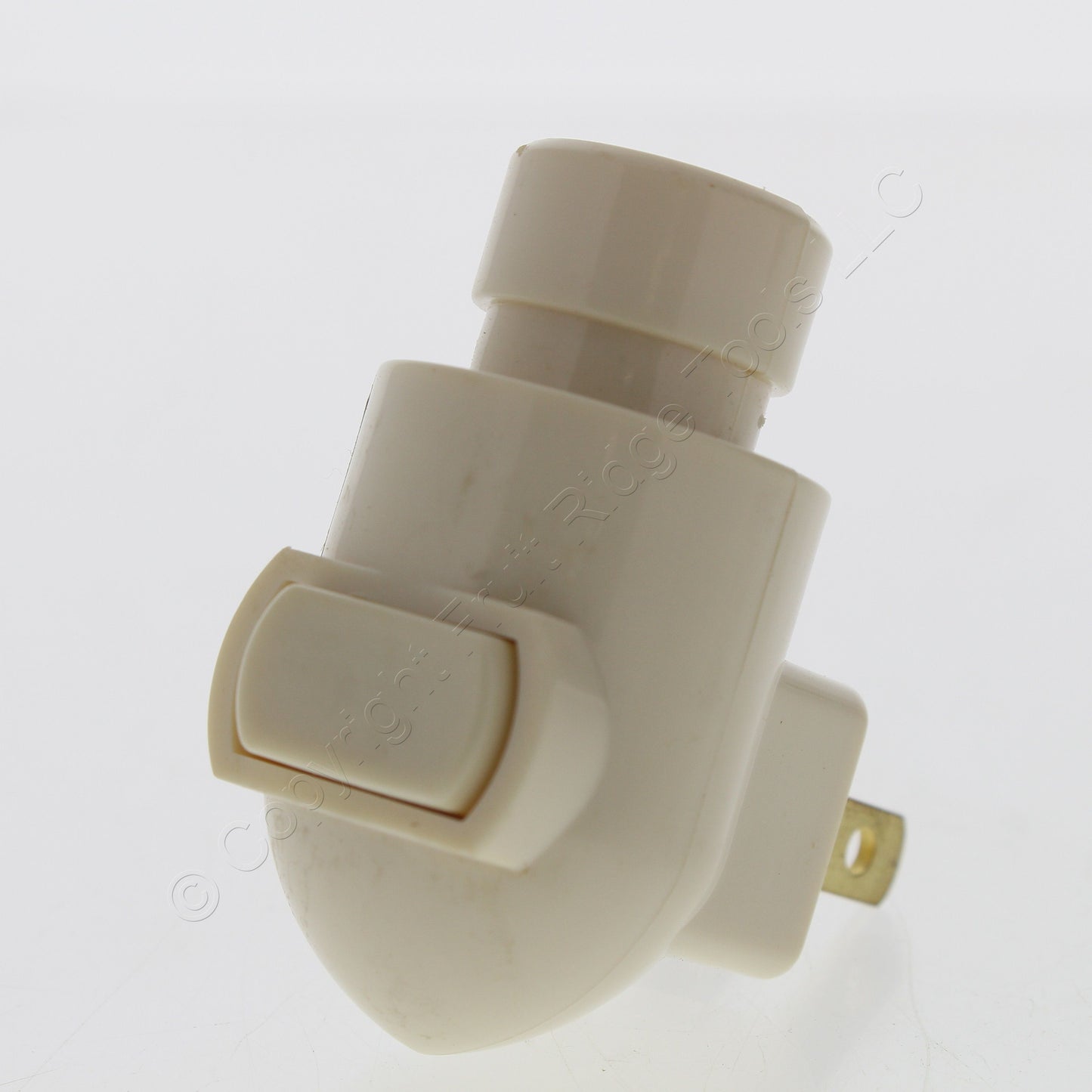 50 Leviton Ivory 14W Night Light Clear Bulb (809-9) and Base (48821) Combination