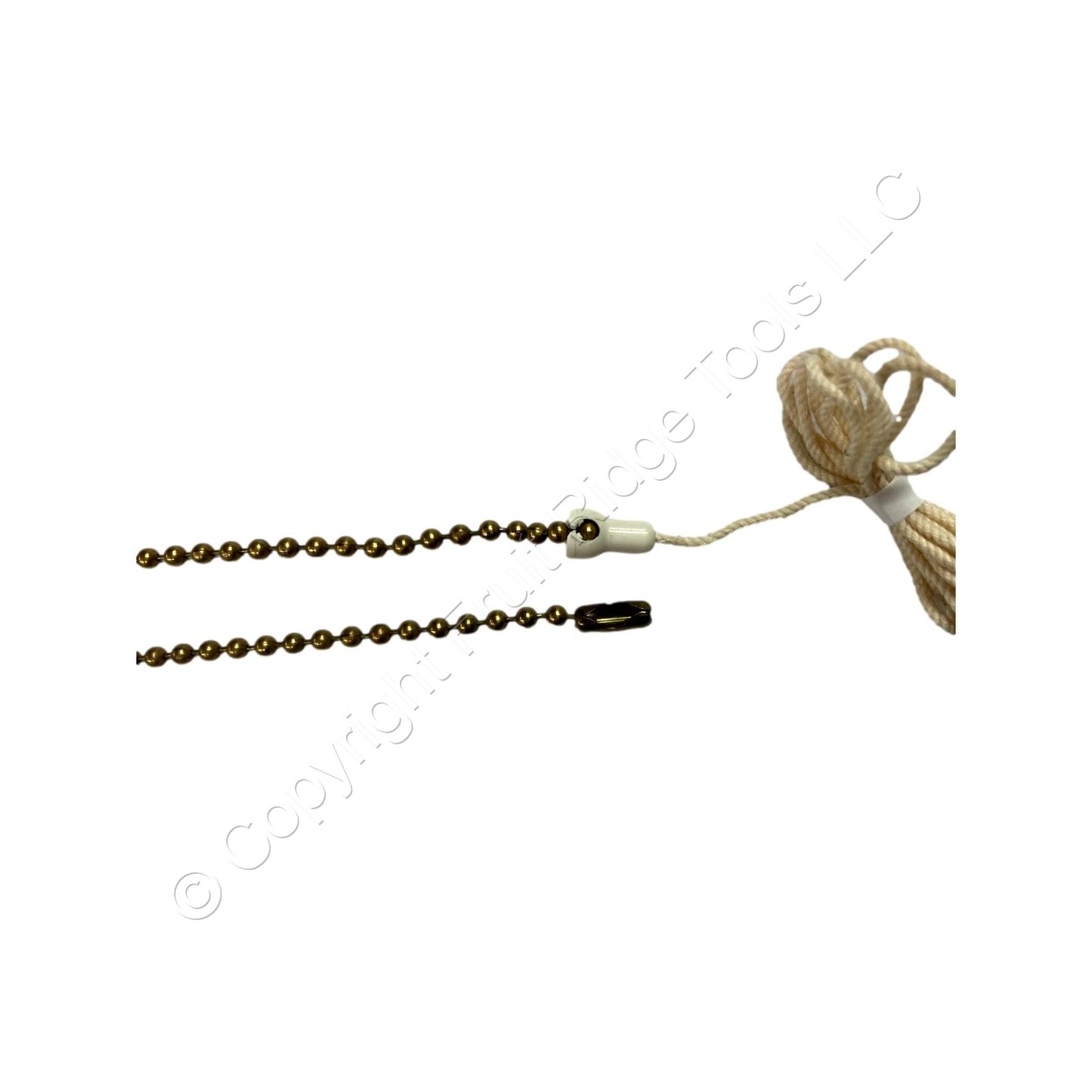 Leviton 8010 Light Socket Cord 3ft Pull Chain String Rope with Tassel