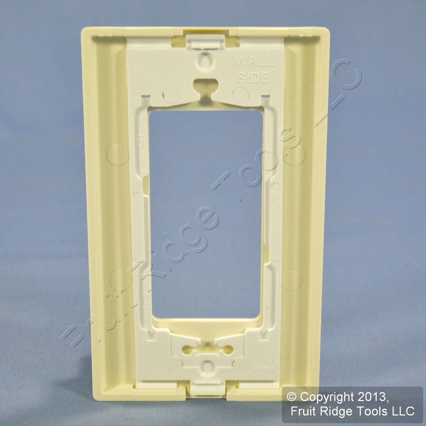 Leviton 80301-SA Almond 1-Gang Decora Unbreakable Nylon Wallplate Cover 20pcs