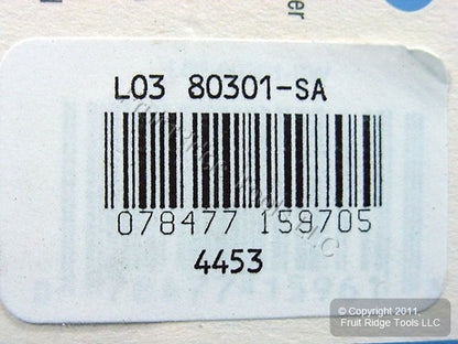 Leviton 80301-SA Almond Decora Screwless GFCI GFI Rocker Switch Cover Wallplate