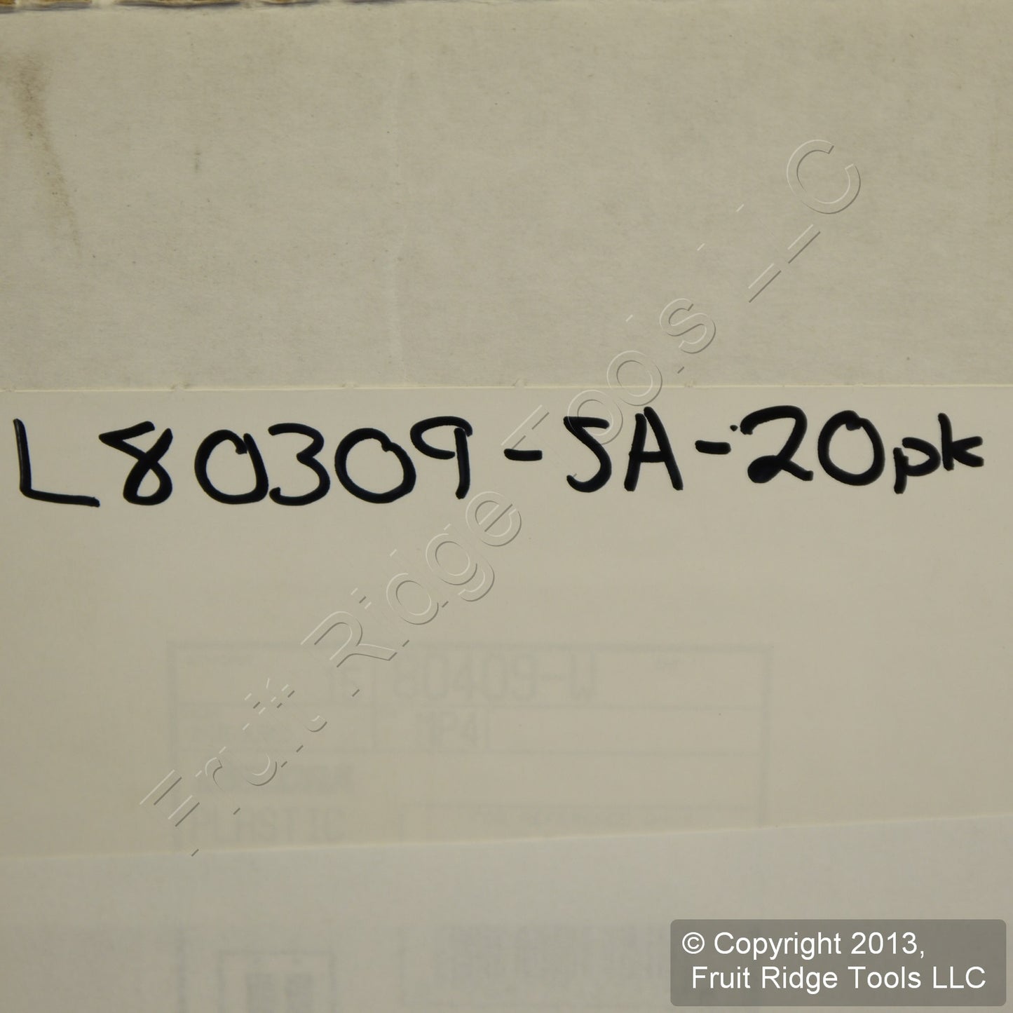 Leviton 80309-SA Almond Screwless Decora 2-Gang Wallplate Gfci Nylon Cover 20pcs
