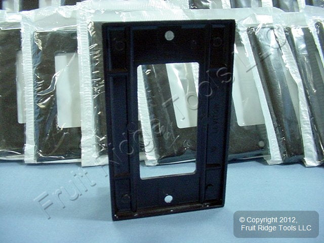 Leviton 80401 Brown 1-Gang Decora GFCI Plastic Standard Wallplate Covers 100pcs