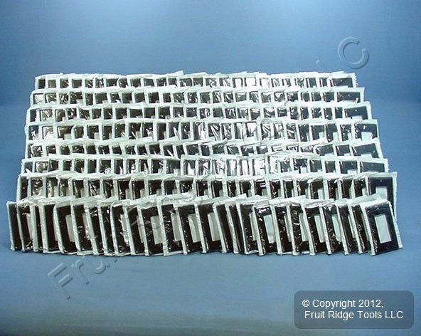 Leviton 80401 Brown 1-Gang Decora GFCI Plastic Standard Wallplate Covers 200pcs