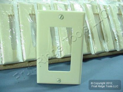 Leviton 80401-A Almond 1-Gang Decora Gfci Cover Thermoset Wallplates Gfi 200pcs