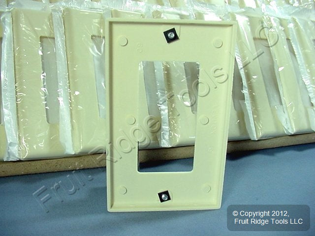 Leviton 80401-A Almond 1-Gang Decora Gfci Cover Thermoset Wallplates Gfi 200pcs