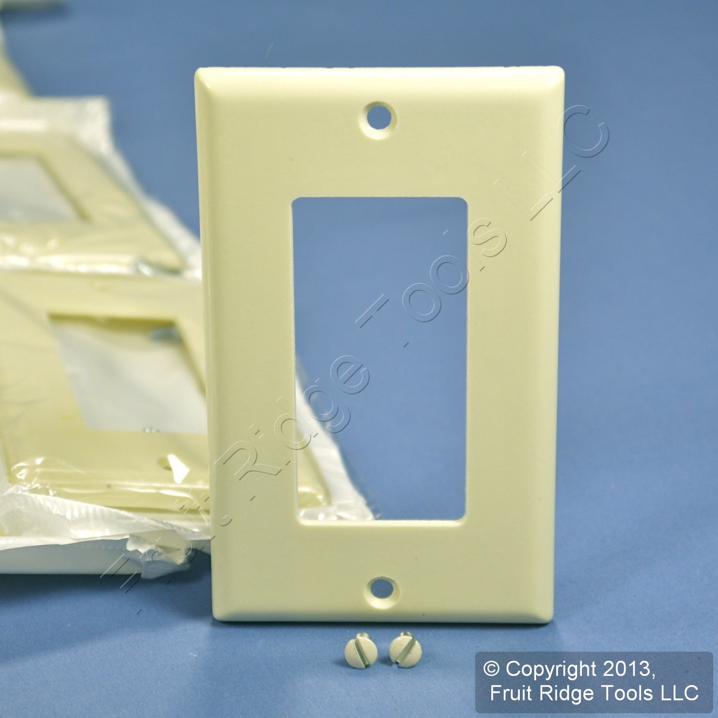 50 Leviton 1-Gang Almond Residential Decora Gfi Gfci Cover Wallplates 80401-A