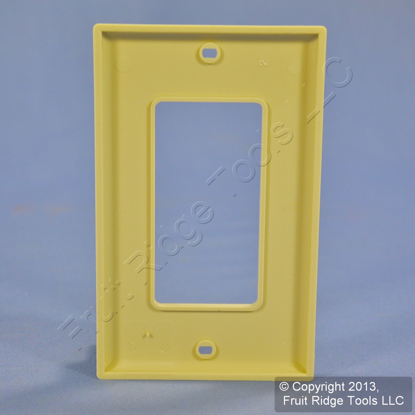 Leviton 80401-COI Ivory 1-Gang Decora Computer Only Wallplate Gfci Nylon Cover
