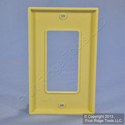 Leviton 80401-COI Ivory 1-Gang Decora Computer Only Wallplate Gfci Nylon Cover
