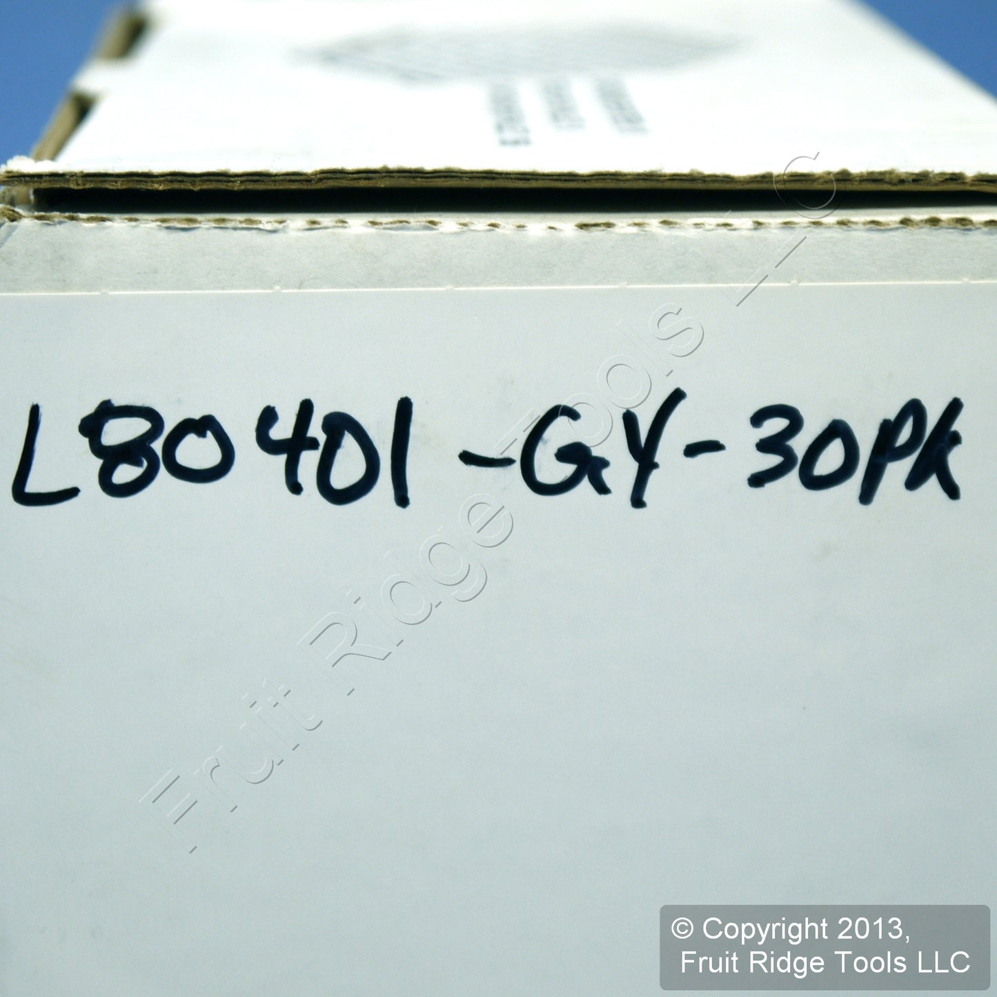 Leviton 80401-GY Gray 1-Gang Decora Gfci Gfi Cover Thermoset Wallplates 30-Pack