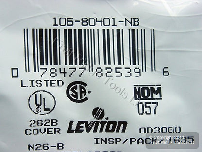 Leviton 80401-NB Blue 1-Gang Decora Unbreakable Standard Wallplate Cover 3pcs