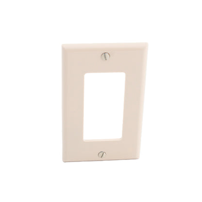 Leviton 80401-NI Ivory Decora Unbreakable Wallplates Nylon Covers GFCI 20-Pack