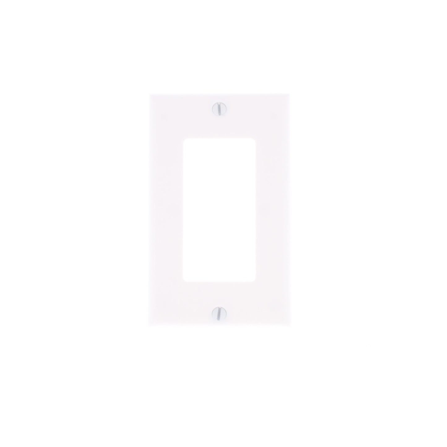 Leviton 80401-W White 1-Gang Decora Gfi Gfci Cover Thermoset Plastic Wallplate