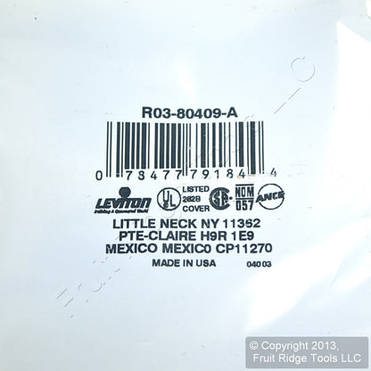 2 Leviton Almond Decora Standard 2Gang Plastic Wallplate GFCI GFI Covers 80409-A