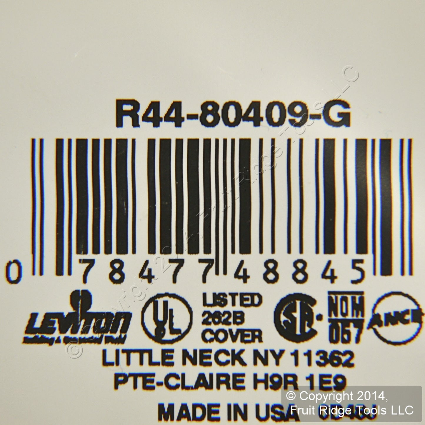 Leviton 80409-GY Gray 2-Gang Decora GFCI Plastic Standard Wallplate Covers 2pcs