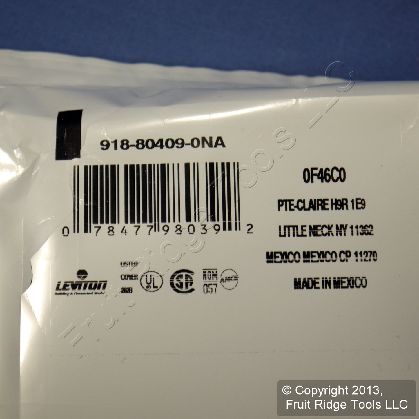 Leviton 80409-NA Almond 2-Gang Unbreakable Nylon Decora Standard Wallplate Cover