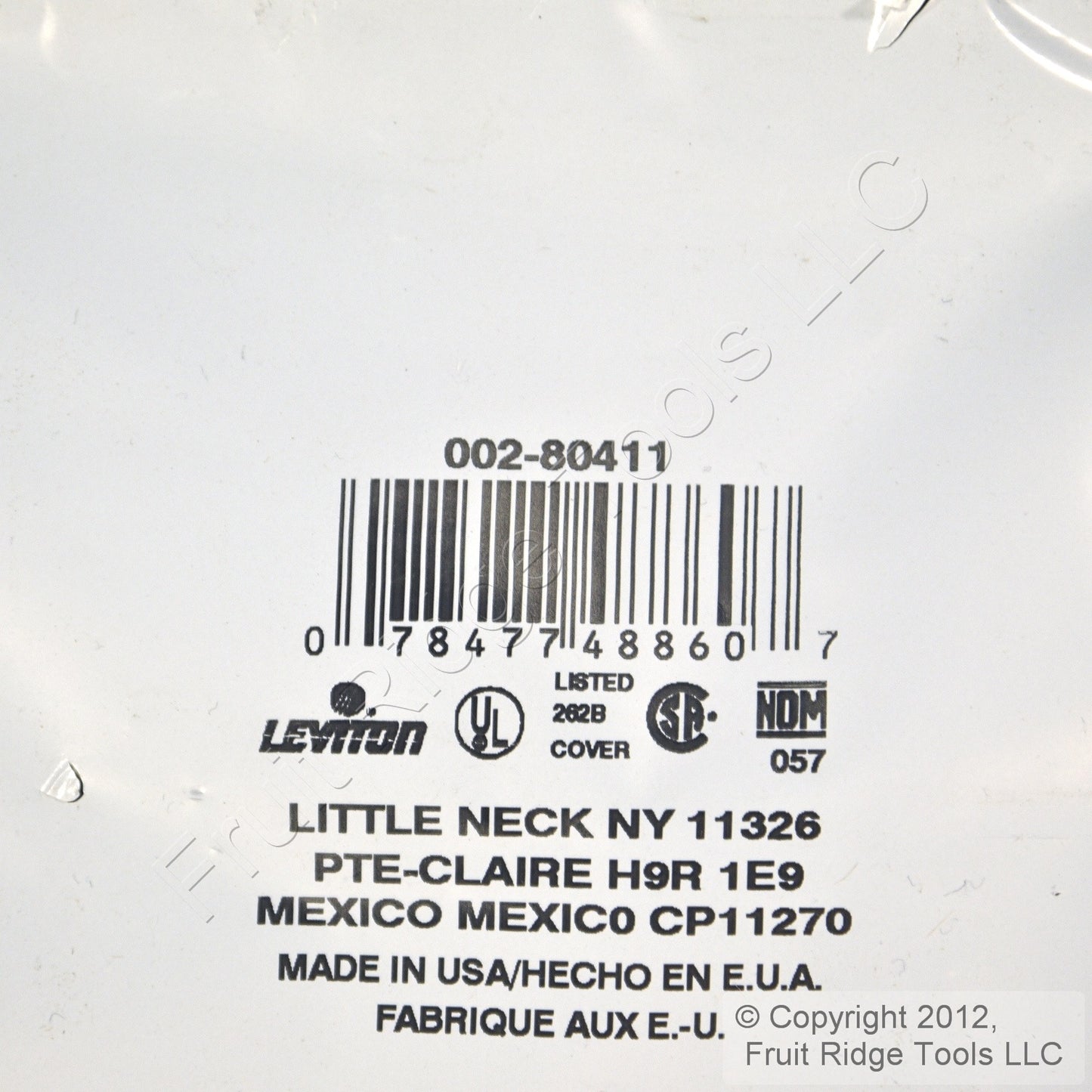 Leviton Brown Decora Standard 3-Gang Wallplate Gfci Gfi Plastic Cover 80411