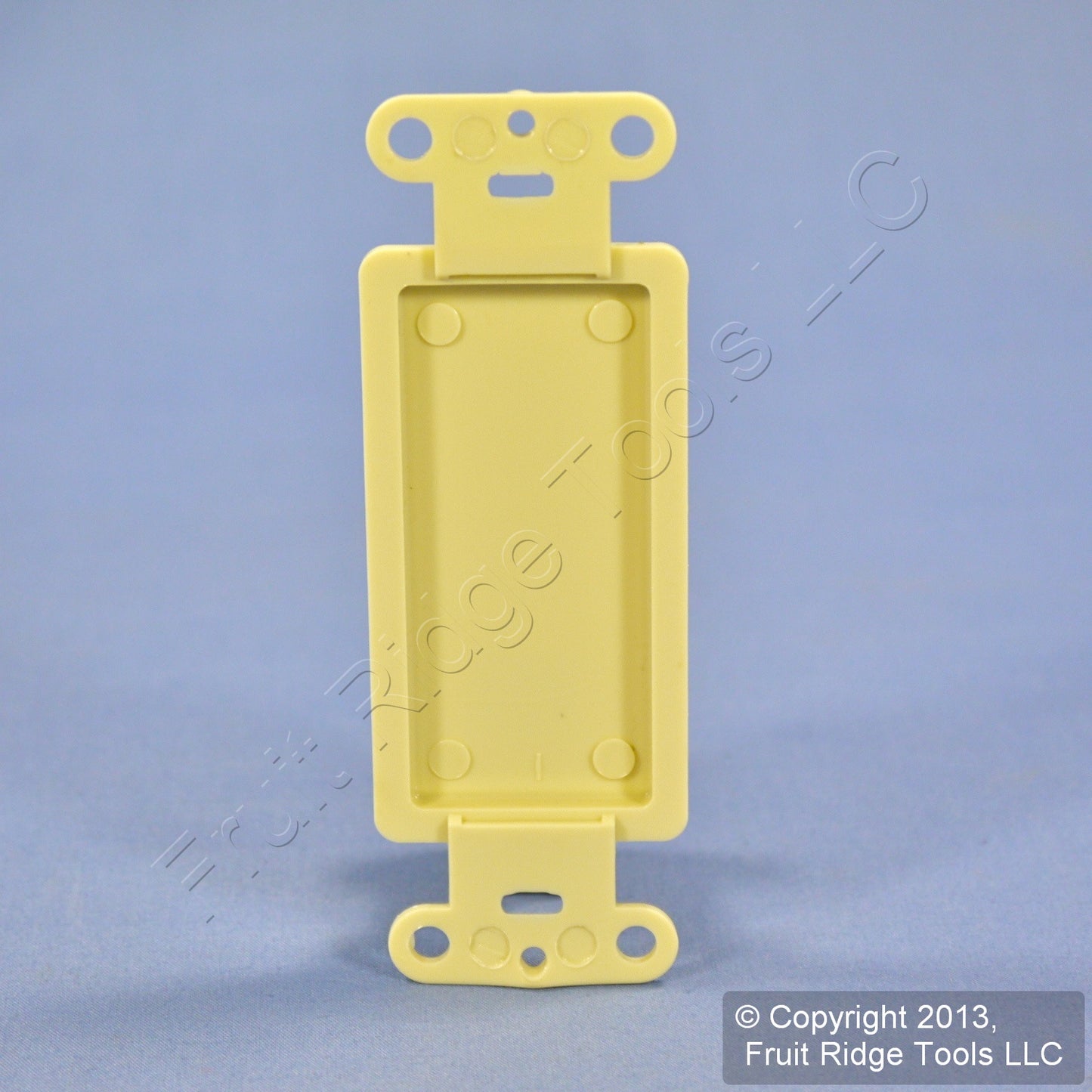Leviton 80414-I Ivory 1-Gang Decora GFCI GFI Plastic Standard Wallplate Cover