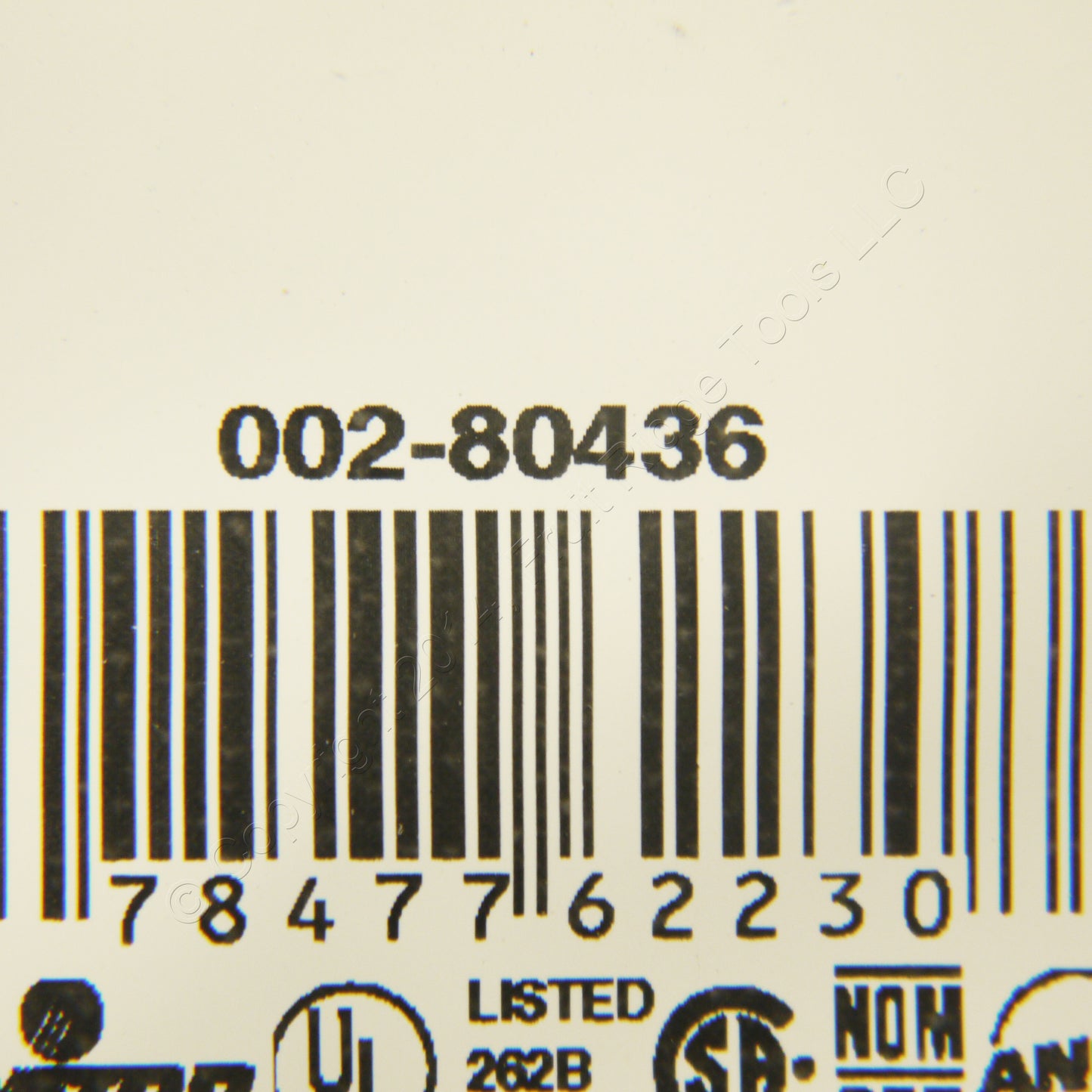 Leviton 80436 Brown 6-Gang Decora GFCI GFI Plastic Standard Size Wallplate Cover