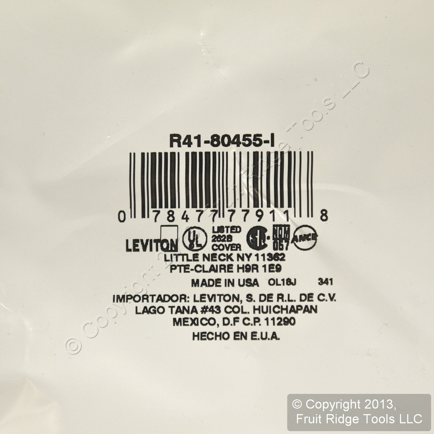 Leviton 80455-I Ivory 2-Gang Duplex Decora Plastic Standard Wallplates 150pcs