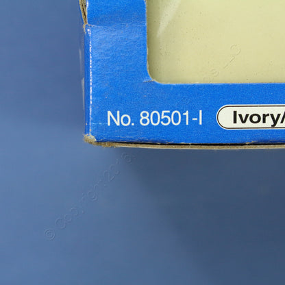 Leviton 80501-I Ivory 1-Gang Toggle Switch Plastic Midway Wallplate Covers 50pcs