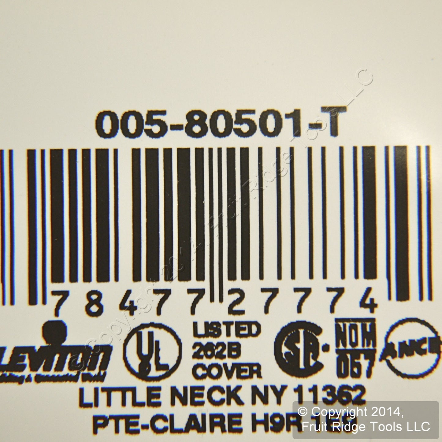 Leviton 80501-T Light Almond 1-Gang Toggle Plastic Midway Wallplate Cover 5-pack