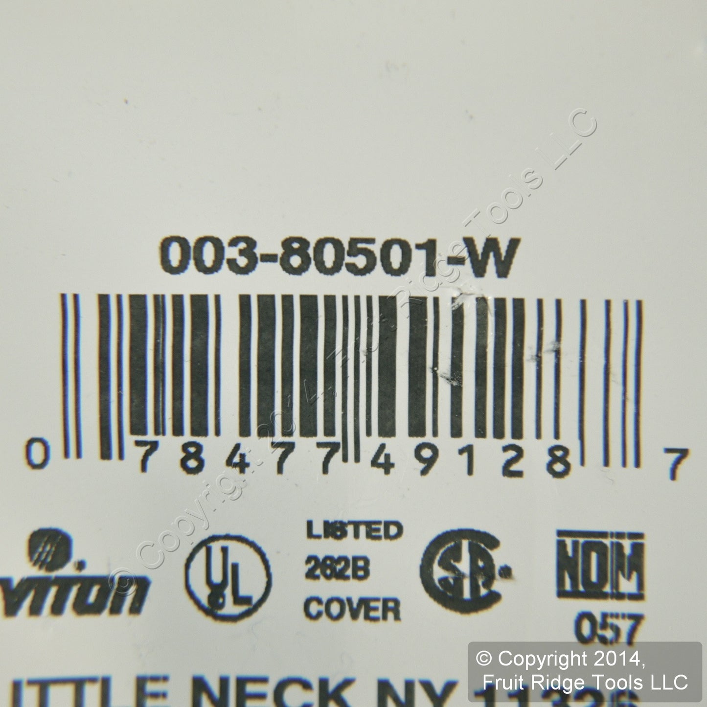Leviton 80501-W White 1-Gang Toggle Switch Plastic Midway Wallplate Cover Plate